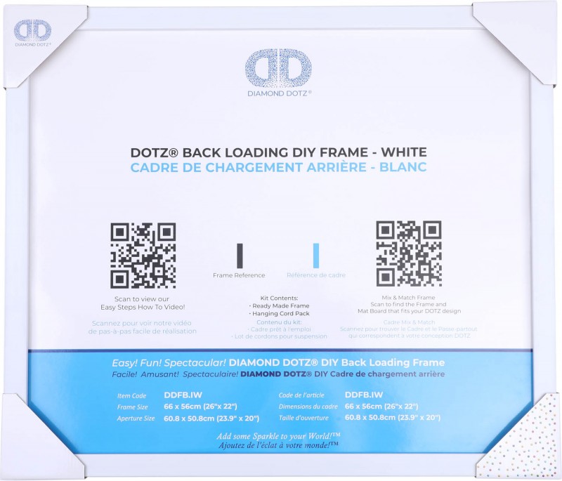 BACK LOADING FRAME I WHITE - 26.00 x 22.00 in BACK LOADING FRAME I WHITE - 26.00 x 22.00 in