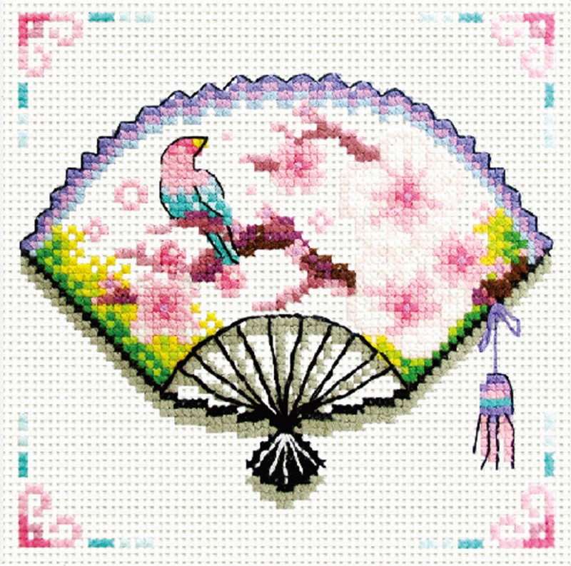 Cherry Blossom Fan