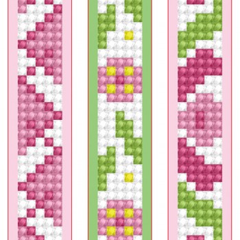 DOTZIES 3 Bracelets Multi Pack Pretty in Pink