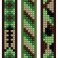 DOTZIES 3 Bracelets Multi Pack Camouflage