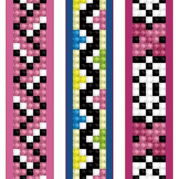 DOTZIES 3 Bracelets Multi Pack Evening Glow
