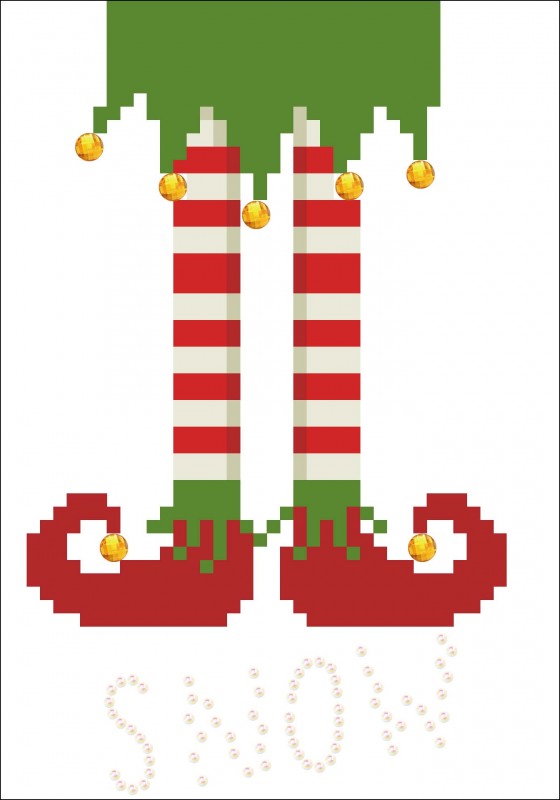 DDG.021 - Greeting Card LET IT SNOW