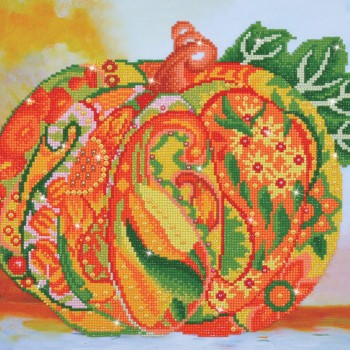 DD10.016 - Autumn Pumpkin Amber Sparkle