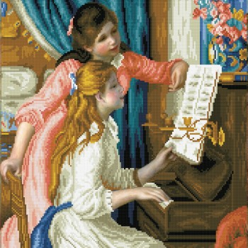DD12.034 - Girl's at the Piano (Renoir)