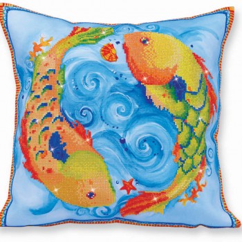 DD16.002 - Diamond Dotz Pillow Dancing Fish