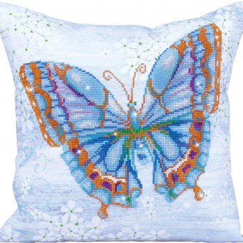 DD16.006 - Diamond Dotz Pillow Papillon Bleu