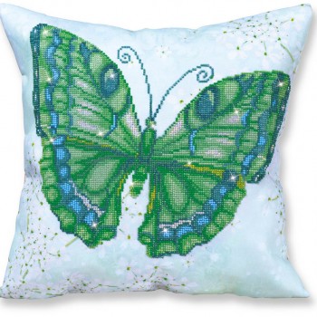 DD16.008 - Diamond Dotz Pillow Papillon Vert