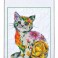 DD17.005 - Flower Puss Scroll
