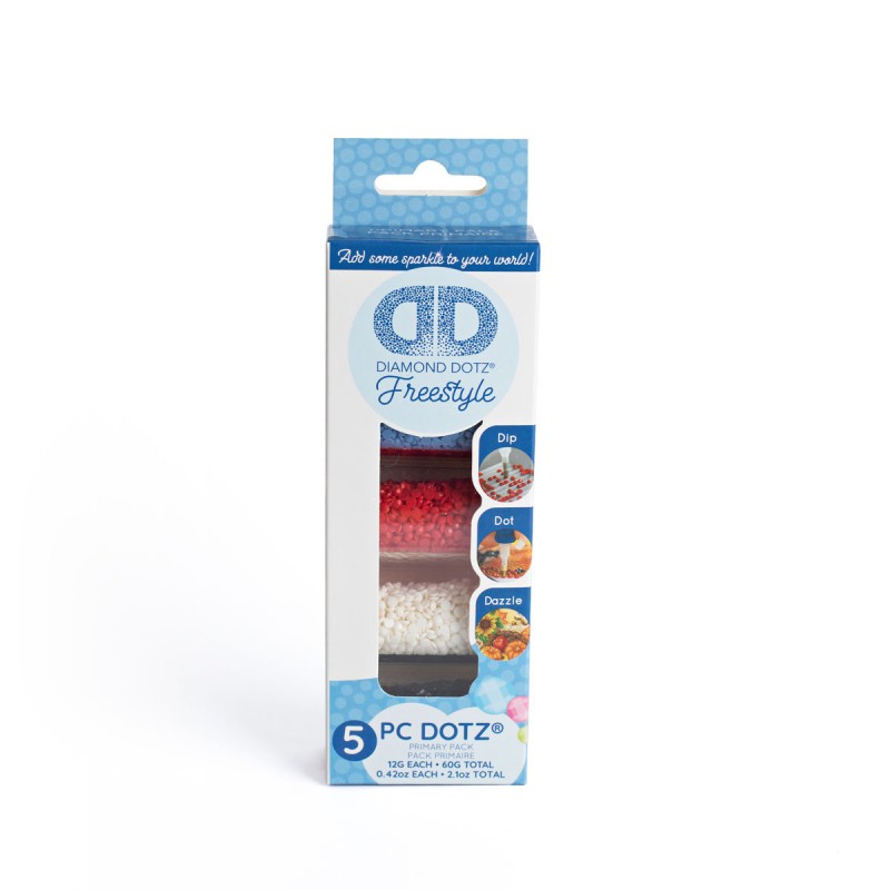 DOTZ® SAMPLER PACK - Primary(8001, 8002, 8020, 8126, 8249)