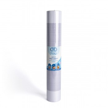 DOTZ® FABRIC ROLL - GRID WITH ADHESIVE 30 x 91cm (12 x 36 in) (fabric size)