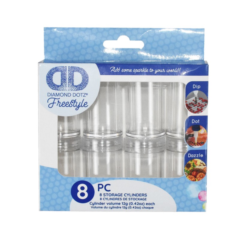 DOTZ ® Freestyle Empthy Cylinders 8 Pack DOTZ ® Freestyle Empthy Cylinders 8 Pack