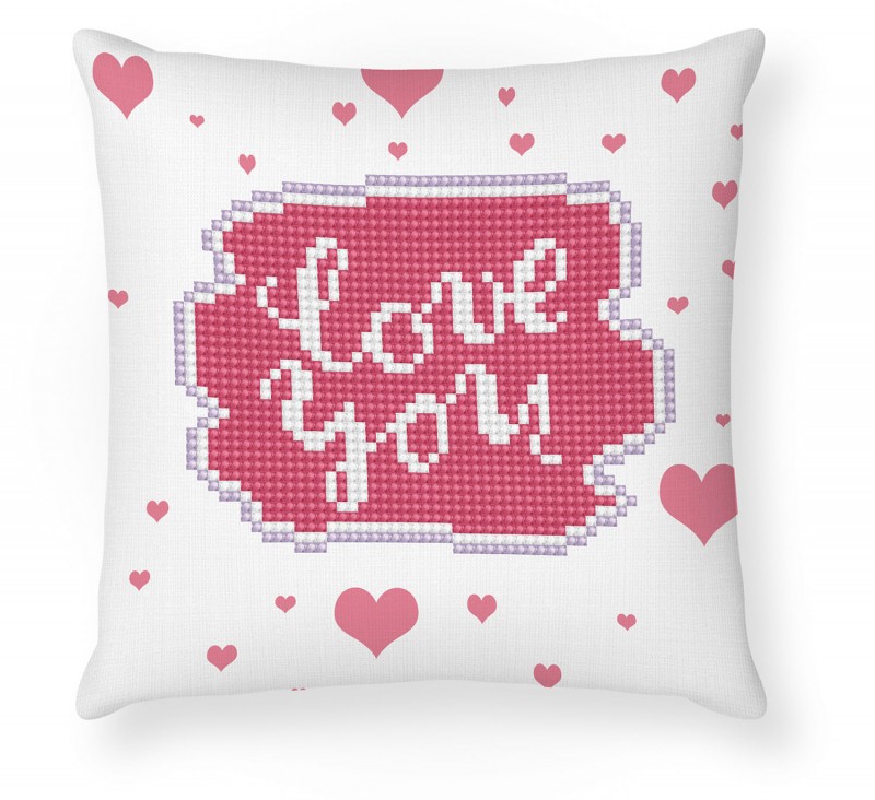 DDP2.039 - Love You Mini Pillow