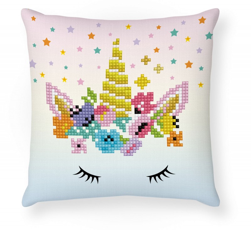 DDP2.044 - Flower Crown Mini Pillow