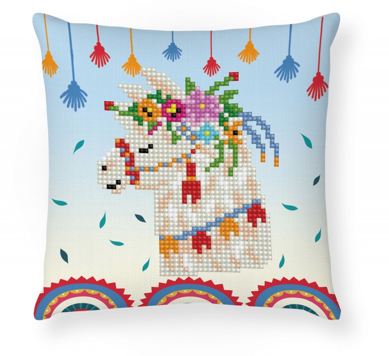DDP2.045 - Llama Party Mini Pillow