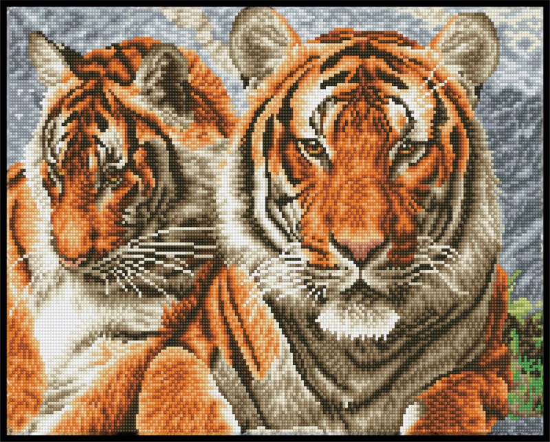 Tigers - Pre-Framed Kit Tigers - Pre-Framed Kit