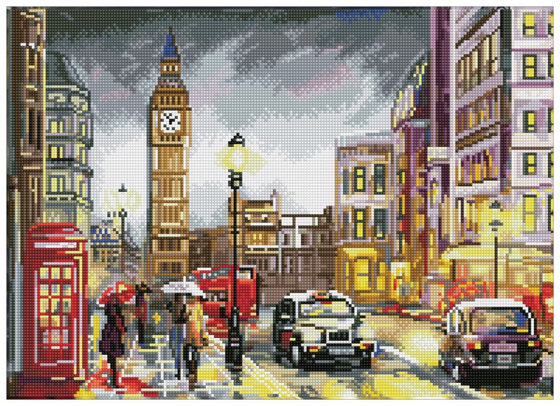 London Scene - Pre-Framed Kit London Scene - Pre-Framed Kit