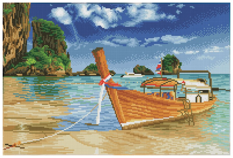 Thai escape - Pre-Framed Kit Thai escape - Pre-Framed Kit