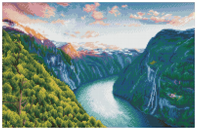 Mighty River - Pre-Framed Kit Mighty River - Pre-Framed Kit