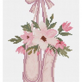 Ballet Slippers - Pre-Framed Kit