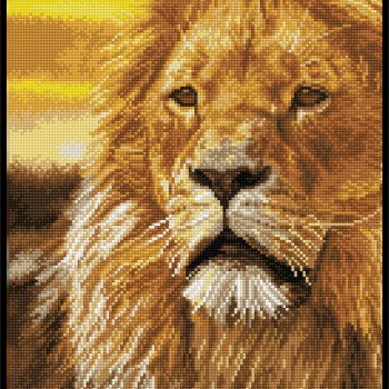 Lord of the Serengeti - Pre-Framed Kit