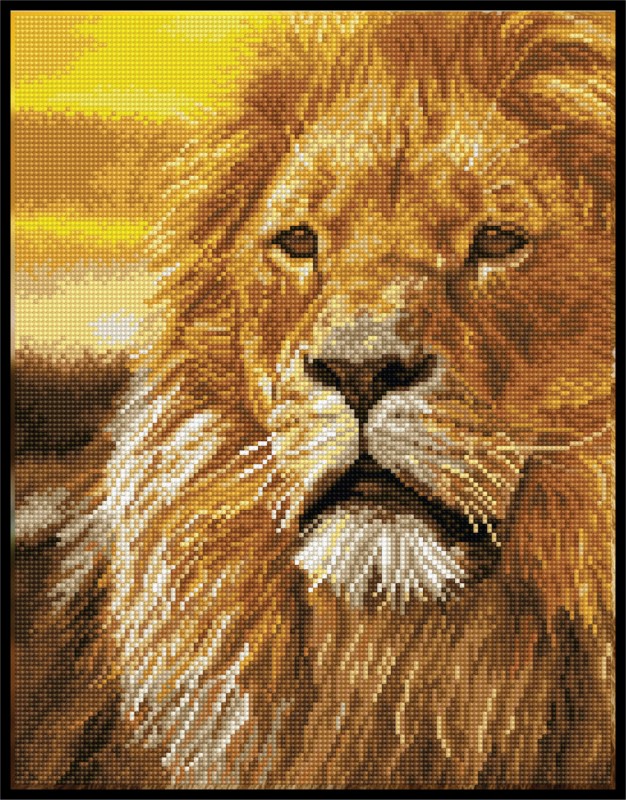Lord of the Serengeti - Pre-Framed Kit Lord of the Serengeti - Pre-Framed Kit