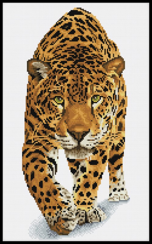 On the prowl - Pre-Framed Kit On the prowl - Pre-Framed Kit