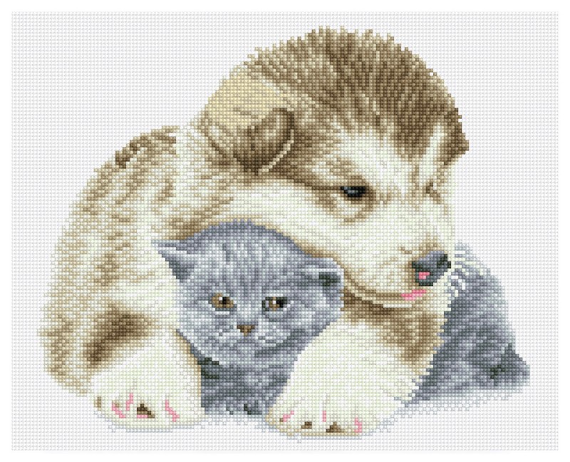 Besties - Pre-Framed Kit Besties - Pre-Framed Kit
