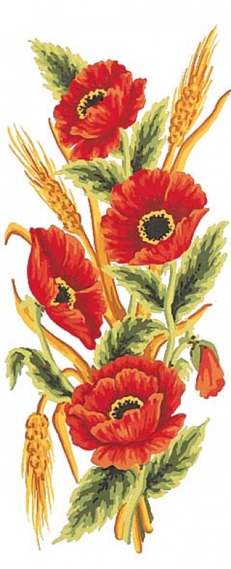 8021 - Poppies and Wheat 8021 - Poppies and Wheat