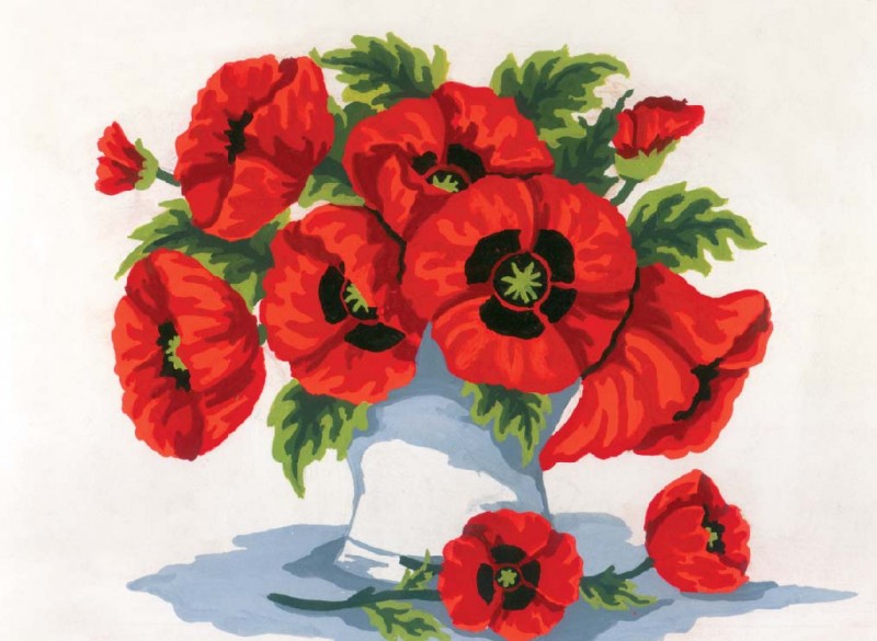 6195 - Crimson Pansies 6195 - Crimson Pansies