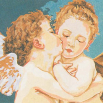 6030 - Cherubs Kissing