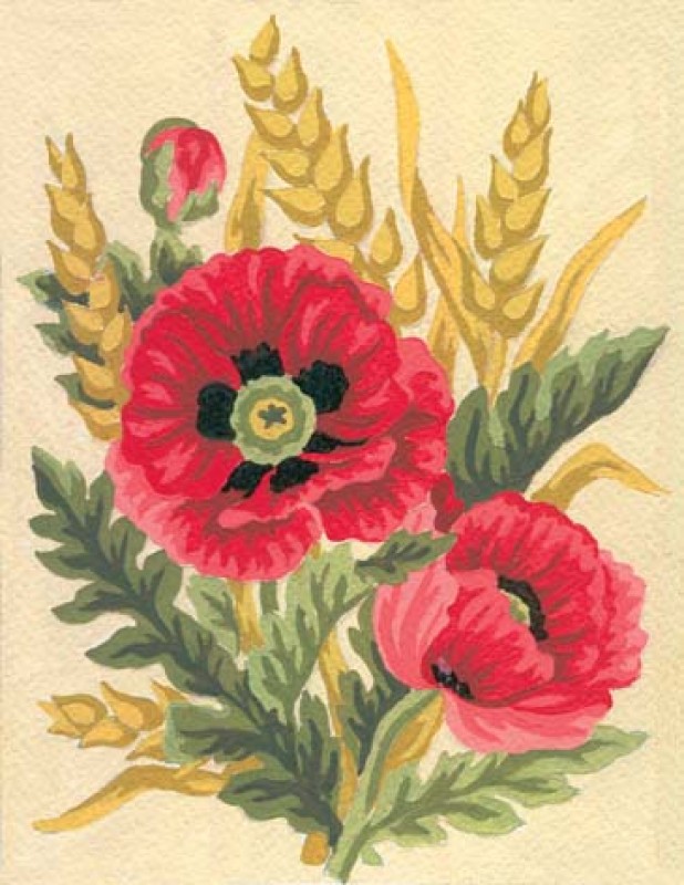 3116 - Poppies and Wheat 3116 - Poppies and Wheat