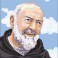3102 - Padre Pio Portrait