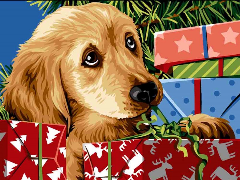 926.333 - Canevas Le Moment des Cadeaux 926.333 - Canevas Le Moment des Cadeaux