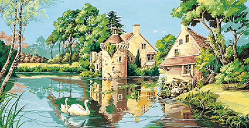 932.67 - Canevas Le Vieux Moulin