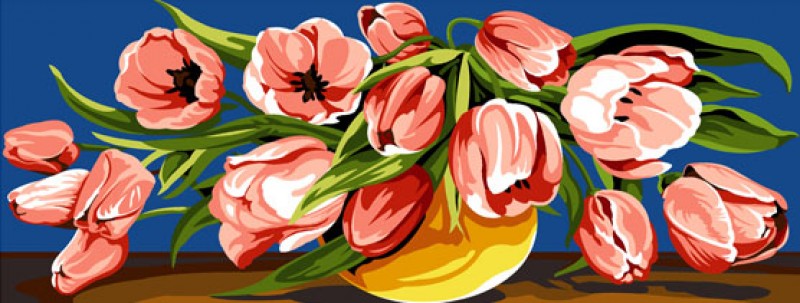 950.170 - Debordement De Tulipes