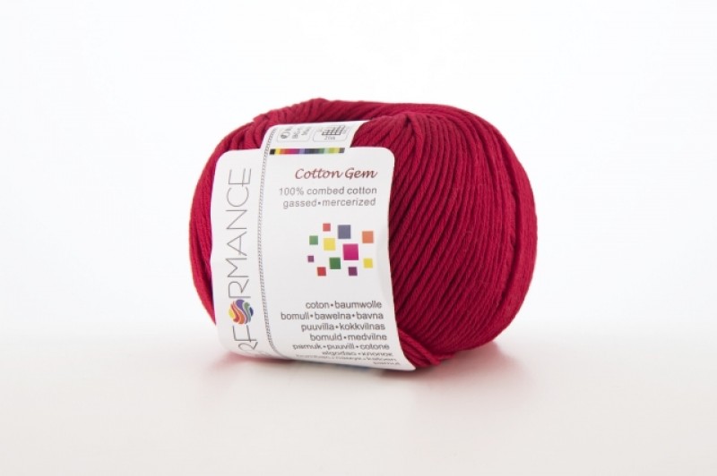 0562 - Cotton GEM - Red 0562 - Cotton GEM - Red
